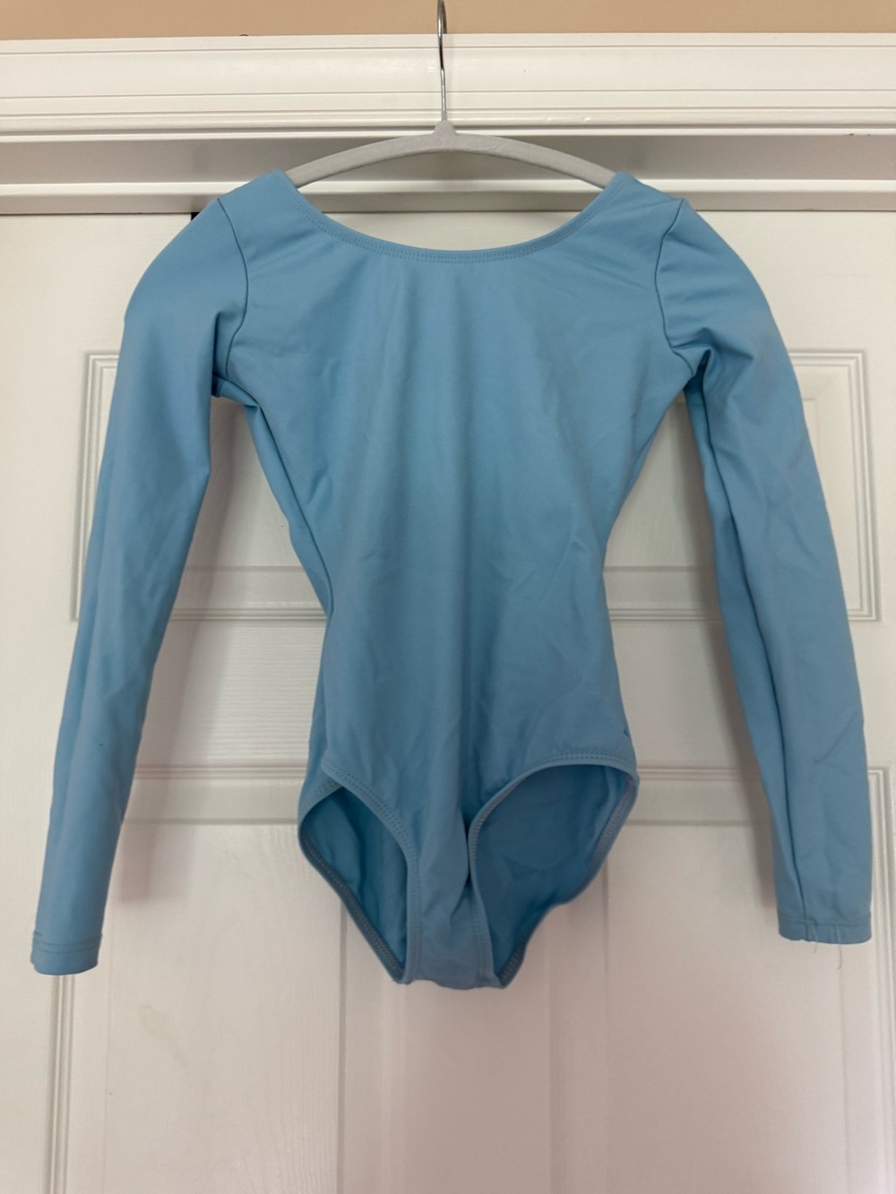 Capezio Long Sleeve Light Blue Leotard